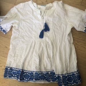 White J. McLaughlin top